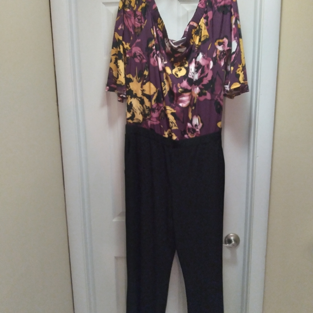 Susan Graver Women's Pant Jumpsuit
